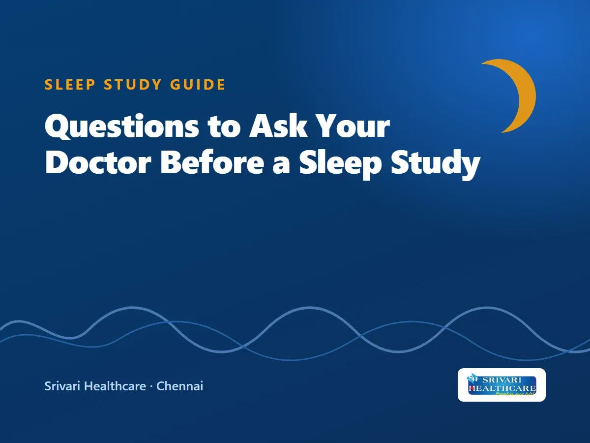 Questions to Ask Your Doctor Before a Sleep Study